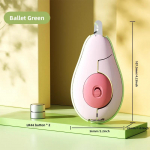 Kačių nagų kirpimo ma&scaron;inėlės su &scaron;viesia apvalia skylute &scaron;unų nagų kirpimo ma&scaron;inėlės &scaron;unų nagų kirpimo ma&scaron;inėlės LED &scaron;viesos kraujo linijos reikmenys naminiams gyvūnėliams žalia