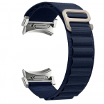 Alpine Loop nailono dirželis, skirtas Samsung Galaxy Watch 6 Classic 43 47mm 5Pro 45mm 46mm 42mm Quick Fit Samsung Galaxy 4/5/6 44mm 40mm apyrankė Galaxy 6Classic 47mm juoda