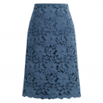 Eleganti&scaron;kas nėriniuotas sijonas moterims Vasarinis auk&scaron;tu juosmeniu Bodycon Hollow Solid Midi Sijonas Fashion Work Slim Sijonas Kvėpuojantis Lengvas Patogus Plus Sijonas M