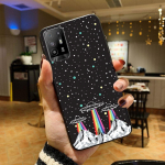 funda Estetika Animacinių filmų ateivių erdvė Telefono dangtelis Skirtas OPPO A74 A94 A3S A5S A9 A12 A15S A52 A53S A72 A73 2020 A91 5G Dėklai coque OPPO A3S