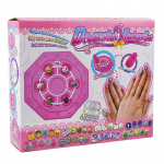 96 vnt Vaikų &bdquo;pasidaryk pats&ldquo; spalvotų nagų lipdukų rinkinys &bdquo;Beauty Pretend Toy Girls&ldquo; Rankų darbo daugkartinio naudojimo netoksi&scaron;ki nagų lopų lipdukai Gimtadienio dovanos