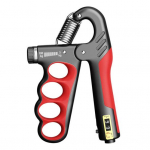 Sukibimo jėgos treniruoklis 5&ndash;100&nbsp;KG reguliuojamas mechaninis skaičiuojamas vyrų, moterų dilbio treniruoklis, rankenos jėgos stiprintuvas, lavinimo įranga raudona