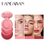 Trijų spalvų skaistalai viskas viename paletė Sexy Brightening Matte Lip Mud Lūpdažis Vandeniui atsparus skaistalų kremas Rouge Palette makiažas