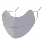 Ice Silk Summer Vyrai Moterys Medžioklė Bėgimas Sportinė Kaukė Apsauginė veido kaukė nuo saulės pilka spalva