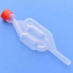 Vyno fermentacijos oro užrakto vožtuvas, plastikinis vienpusis i&scaron;metimo sandariklis alaus virimo įrankis