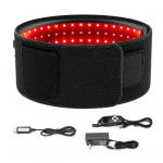 Reguliuojamas raudonos &scaron;viesos terapijos diržas laisvų rankų infraraudonųjų spindulių gydymo įvyniojimas skausmui mal&scaron;inti 660 nm 850 nm raudonos &scaron;viesos terapijos juostelės kūnui US Plug