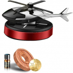 Automobilių oro gaiviklis Saulės Mini Rotorinis Sraigtasparnis Aroma Difuzorius Auto Ornamentas Transporto priemonėms Interjero Priedai Dropship raudona