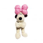 Automobilio valytuvo perjungimo rankena Dekoratyvinė lėlė Automobilio puo&scaron;mena &Scaron;uo Automobilio prietaisų skydelio apdaila &Scaron;uo pliu&scaron;inis žaislas Namų dekoravimo lėlė rožinė raudona spalva