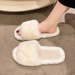 Moteri&scaron;ki naminiai rudeniniai žieminiai pūkuoti &scaron;lepetės neslystančios kasdienės patalpų plok&scaron;čiapadės grindų batai vienspalviai moteri&scaron;ki &scaron;lepetės &scaron;ilti batai 36 juoda