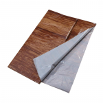 Imitacija natūralaus medžio ra&scaron;to staltiesė Vintažinė kaimi&scaron;ko stiliaus PE stalo danga gimtadieniui, namams, vestuvių vakarėlio dekorui None