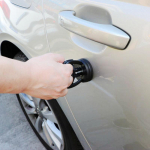 Automobilių remonto įrankio kėbulo remonto traukiklis juodas siurbtukas Pa&scaron;alinti įlenkimų i&scaron;traukiklį, skirtą automobilio įdubusių stiklų siurbimo įrankiui