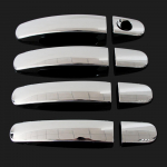 Automobilio stiliaus chromuotas durų rankenos dangtelio apdaila, tinkama Ford Focus 2 MK2 II Focus 3 MK3 III C-Max Kuga