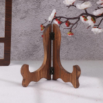 1 vnt. Retro medinis molbertas, lėk&scaron;čių laikiklis, lėk&scaron;tė, arbatos pyrago lėk&scaron;tė, ekspozicinis stovas, sulankstomas dekoratyvinis stovas, namų virtuvės stalo papuo&scaron;alai as the picture