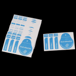 30 vnt. Mobiliojo telefono dulkių sugėriklis Dulkių &scaron;alinimo lipdukas Ekrano apsaugos