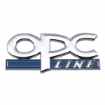 3D metalinis OPC Line automobilio galinės bagažinės bagažinės emblemos ženklelio lipdukas Lipdukas Priedai, skirti Insignia Corsa E Astra HJD Zafira Vectra Style-3（Sticker）