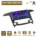 Android Carplay automobilio radijas, skirtas Ford S-MAX 2006-2015 daugialypės terpės grotuvo galvos blokas stereo GPS navigacija BT WIFI 4+64GB 1+16GB