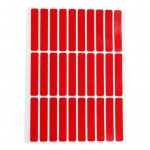 30 vnt. skaidri nagų galiukų lipni juosta netikrų nagų ekrano stovas klijų lipdukai dvipusė juostos juostelė įklijuota manikiūro praktikos demonstravimo priemonė 10 mm