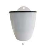 Sagit Automatinis vandens sugėrimas Lazy Flower Pot Water Culture Pakabinamas baseinas S balta