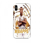 Coque Maniacase pour iPhone XS max Kylian Mbappe Real Madrid wallpaper celebration
