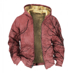 Vyri&scaron;ki žieminiai vilnoniai megztiniai su gobtuvu su užtrauktuku ir laisvalaikio striuke. L mėlyna