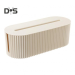 Kabelių valdymo dėžutė su dangteliu Power Stripe Apsauga nuo vir&scaron;įtampių Įkroviklis Adapteris Televizorius Kompiuteris Laidas Stalinis Laidas Hider Organizatoriaus Dėklas Korektorius smėlis