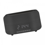 Liepsnos oro difuzorius eteriniams aliejams Aromatinis difuzorius Automatinis i&scaron;sijungimas 400ml Naktinė &scaron;viesa Triuk&scaron;minga rūkas stalinis 12W oro drėkintuvas balta