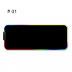 RGB žaidimų pelės kilimėlis LED &scaron;viečiantis xxl neslystantis spalvingos &scaron;viesos RGB didelis žaidimų pelės kilimėlis kompiuterių klaviatūrai, pelės kilimėlis