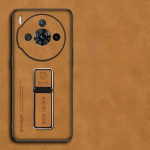 Skirtas ZTE Nubia Z60S Pro avikailio odos smūgiams atsparus silikono laikiklio dėklas, skirtas ZTE Nubia Z60S Pro Z60ultra Z50S Pro telefono dėklo dangtelis nubia Z60s pro ruda