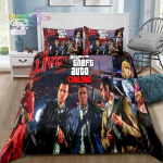 3D spausdinys Grand Theft Auto GTA Žaidimas Žaidėjas Patalynės komplektas Viengulis Dvivietis Pilnas Karali&scaron;kas Dydis Lovos Komplektas Suaugusių Vaikų Miegamasis EU Single 135x200cm