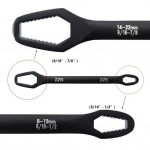 8&ndash;22 mm universalus &bdquo;Torx&ldquo; veržliaraktis, savaime užsiveržiantis reguliuojamas stiklas, veržliarakčio lenta, dvigalvis &bdquo;Torx&ldquo; veržliaraktis, rankiniai įrankiai gamykloje sidabras
