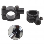 Motociklo vairo veidrodėlio laikiklio spaustuko adapteris, 10 mm sriegis