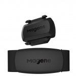 &bdquo;Mover H64&ldquo; &scaron;irdies ritmo jutiklis, dvigubas režimas ANT+ ir &bdquo;Bluetooth&ldquo; su krūtinės dirželiu dviračių kompiuteris dviratis &bdquo;Wahoo Garmin&ldquo; sporto monitorius juoda