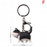 Naujas Lovely Cat Kitten Raktų pakabukas Rankinė Pakabukas Ornamentas Vaikų žaislas Dovana B