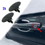 2 vnt Kia Ceed ED JD Rio UB YB Sportage SL Cerato TD YD Optima TF automobilio durų rankenos rakto anga Rakto skylutės dangtelio kam&scaron;čio apdailos dangtelio spaustukai