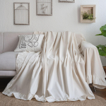 Ruffles Sofa Rank&scaron;luostis Daugiafunkcinis užvalkalas Poliesterio Kanapių Spaudinys Pastoralinis Klostuotas Storas Lygus Retro Sofos Užvalkalas Namų Dekoras 180x140