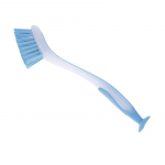 Daugiafunkcinis puodo valymo &scaron;epetys Vertikalus indų plovimo &scaron;epetys Siurbtuko tipo Plastikinis ilgas kotas Kriauklės valymo &scaron;veitimo &scaron;epetys raudona