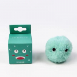 I&scaron;manūs katės žaislai interaktyvus kamuolys pliu&scaron;inis elektrinis katžolės dresūros žaislas kačiukui liečiamas garsinis naminių gyvūnėlių produktas cypiantis žaislinis kamuolys