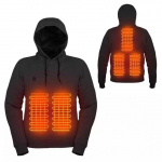 USB jungtis &scaron;ildomas elektrinis &scaron;ildomas gobtuvas laisvalaikio unisex L juoda