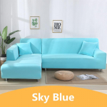 Elastinis vienspalvis sofos užvalkalas svetainei Viskas įskaičiuota Spandex sofos užvalkalas Segmentinis baldo užvalkalas 1/2/3/4 vietų 1pc 1-Seat 90-140cm