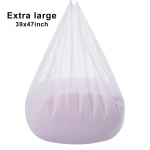 Mai&scaron;o vidinis įdėklas Pupų mai&scaron;o įdėklas Pakaitinis užvalkalas Vidinis įdėklas pupų mai&scaron;ui Tingi sofa Vidinis įdėklas Extra large 39x47in