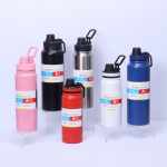 Didelės talpos 304 nerūdijančio plieno termosas lauko dviračių sportui ir verslo dovanoms 600ml