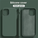 Originalus telefono dėklas, skirtas iPhone 11 12 13 14 15 16 Pro Max Prabangūs skysto silikono dėklai, skirti 7 8 Plus X XS XR smūgiams atsparus mink&scaron;tas dangtelis iPhone 11 Pro Max