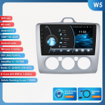 Ossuret Android13 Automobilio radijas Ford Focus 2 3 Mk2 Mk3 2004-2011 Multimedia Vaizdo grotuvas Navigacija I&scaron;manusis ekranas GPS 2Din Carplay 4G Automobilinis stereosistemos W5 S 8Core 4G 64G AI