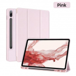 Tablet Flip Smart odinis dėklas, skirtas Samsung Galaxy Tab S10 Plus S10+ 12.4 S10 Ultra 14.6 2024 S9 FE S8Plus S7 FE A9 A8 S6 Lite Tab S10 Ultra 14.6