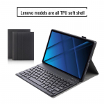 Lenovo Tab P10 10,1 odinis dėklas su Bluetooth klaviatūra, skirtas TB-X705L/F Backlit Keyboard tamsiai mėlyna spalva