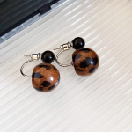 Kamelijos žiedų auskarai Unikalūs asmenybės temperamento auskarai Mergaitės Kelionės Atostogos su Puikiais Aksesuarais