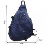 Vyri&scaron;kos Nailoninės Peties Juosmens Rankinės Sling Bag Crossbody Sportinės Lauko Peties Krūtinės Rankinės Dėklas Kasdienės Pikniko Messenger Bag