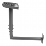 Palydovinės antenos montavimo rinkinys Nerūdijančio plieno Sieninis Stoginis Laikiklis su Stulpo Adapteriu V3 3-iai kartai