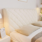 2024 Eleganti&scaron;kas lovos galvūgalio užvalkalas: Mink&scaron;ta, auk&scaron;tos klasės, viską apimanti pagalvėlė rudeniui ir žiemai Headboard Length 160cm | High-Density PP Cotton