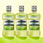 Listerine skystis 750ml triple plan, pasirinkite 1 i&scaron; 3 (vėsus mėtų/&scaron;velnus/žaliosios arbatos) Green tea mild 750ml 3 packs beige